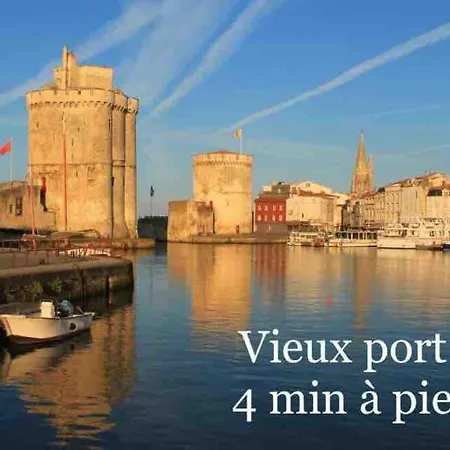 Bel T2 Lumineux Avec Terrasse Hyper Centre. Apartment La Rochelle (Charente-Maritime)